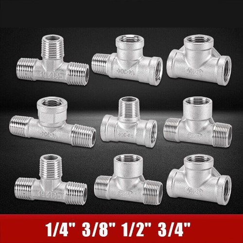 Edelstahl stück fitting - t-stück,