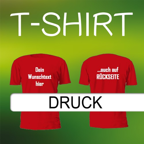 Shirt mit wunschtext - -,