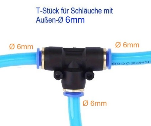 Stück 6mm pneumatik - Ø,