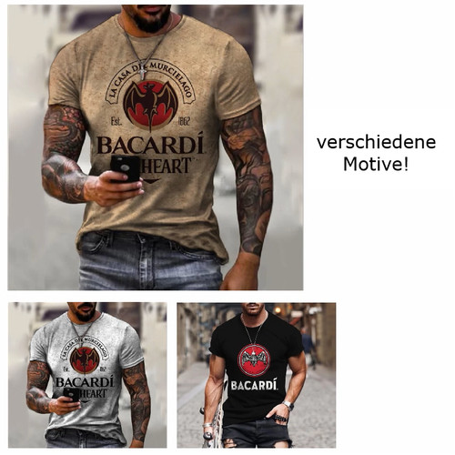 Herren shirt druck - 3d,